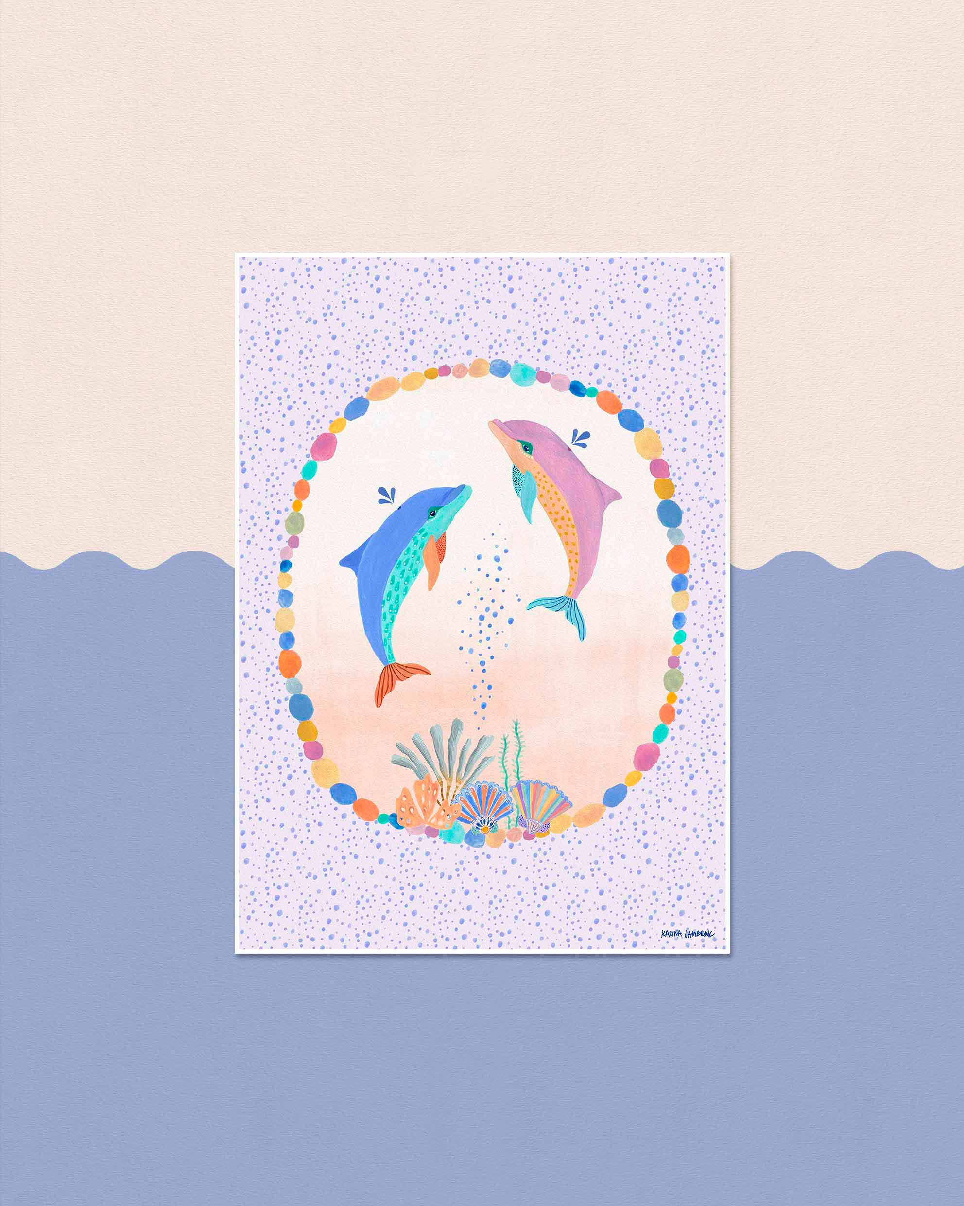 Dolphin Duo Fine Art Print
