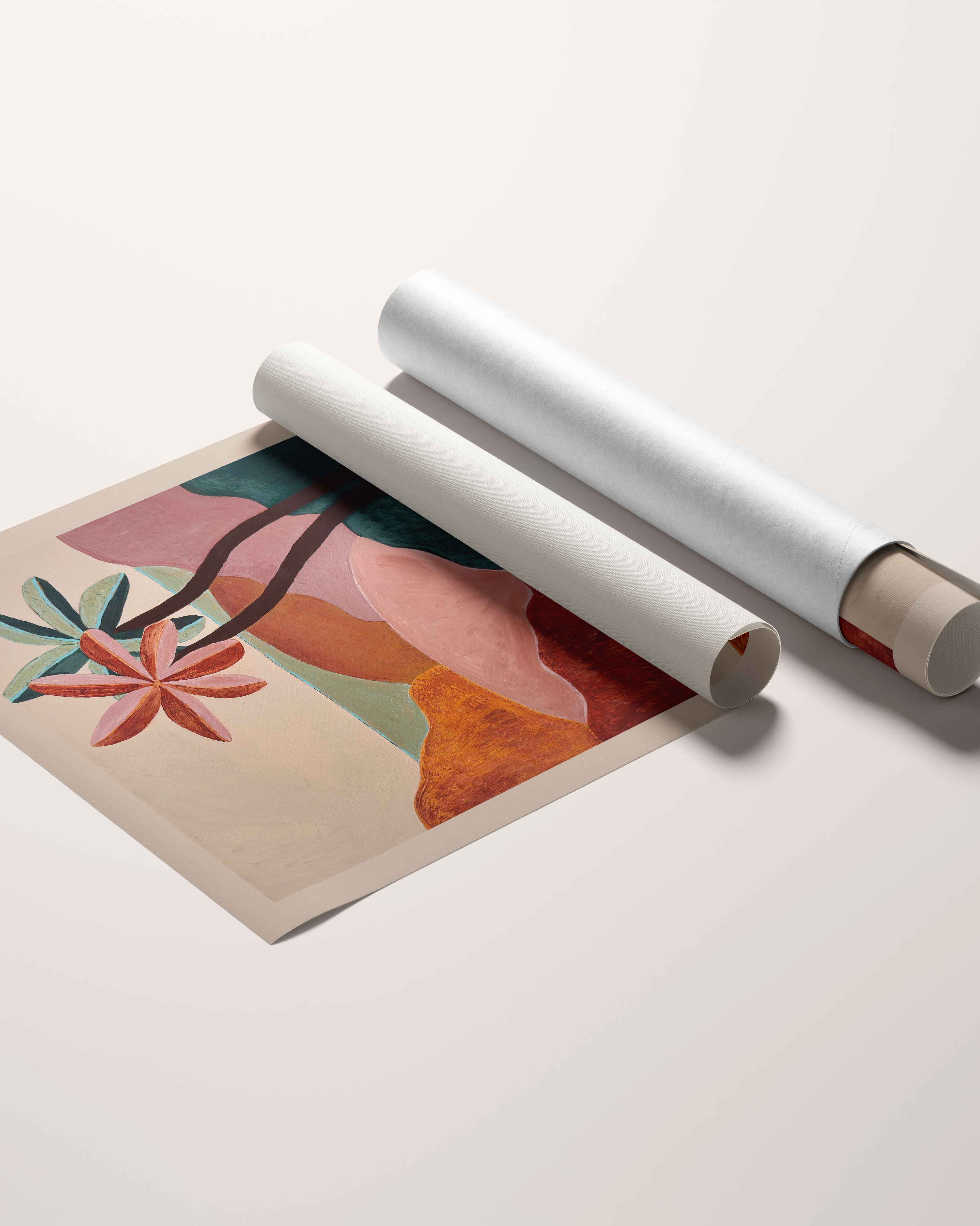 Flower Palms Fine Art Print