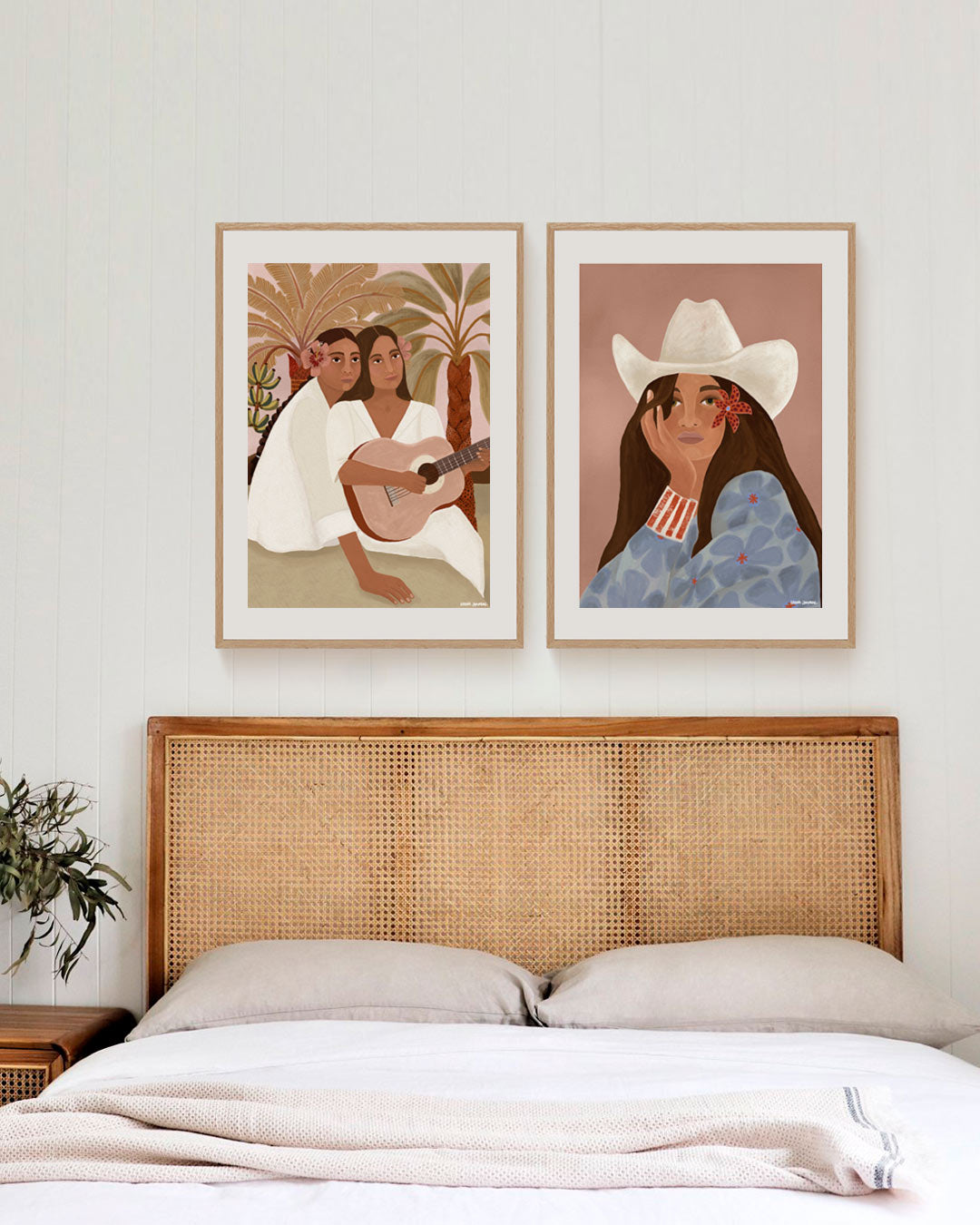 Island Ranch Girl Fine Art Print