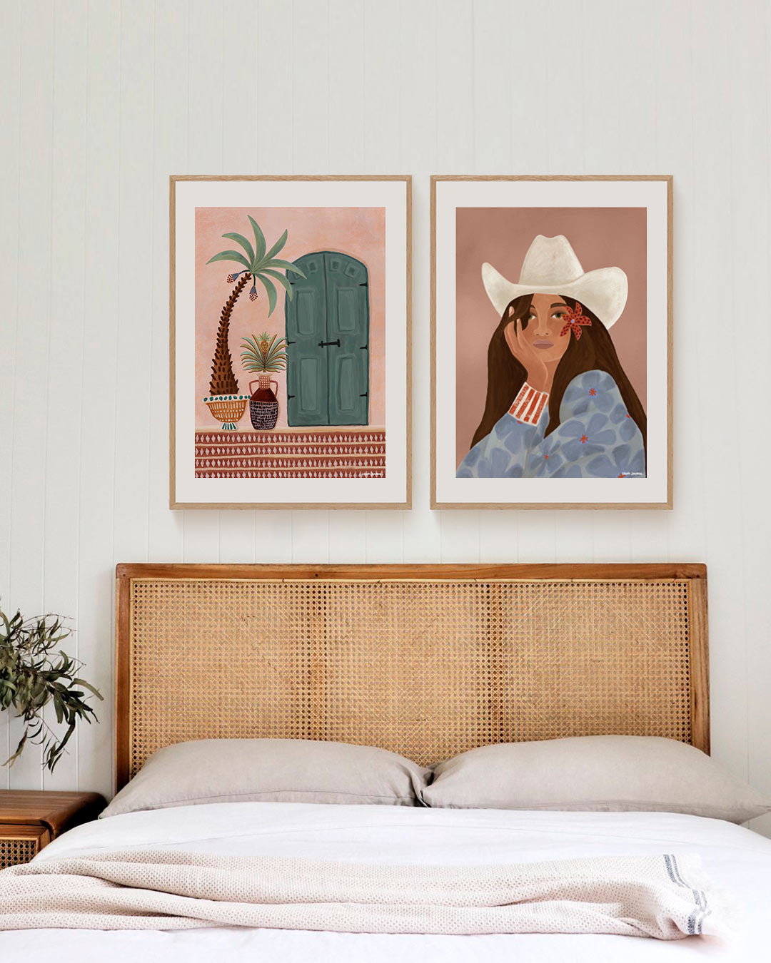 Island Ranch Girl Fine Art Print