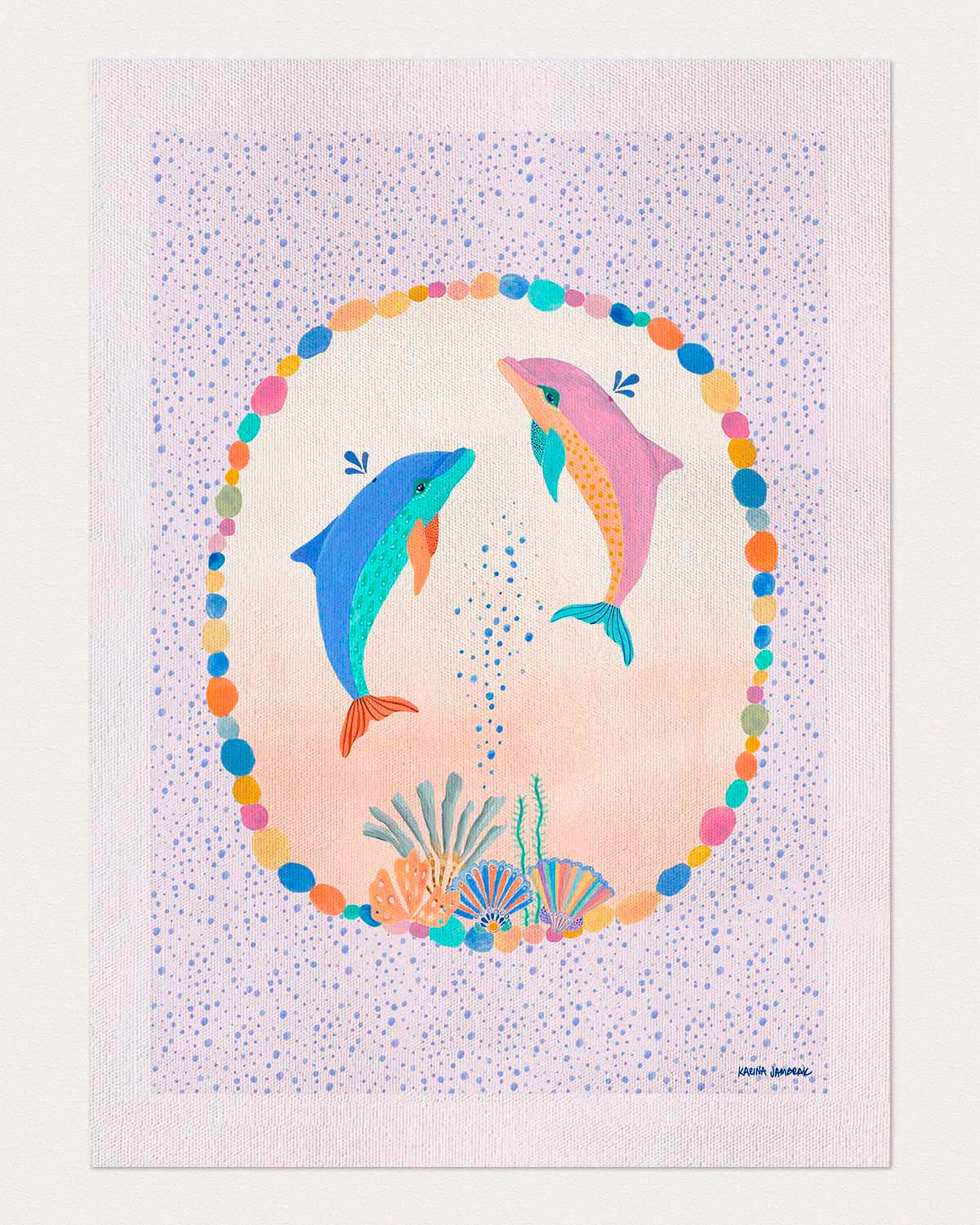 Dolphin Duo Fine Art Print