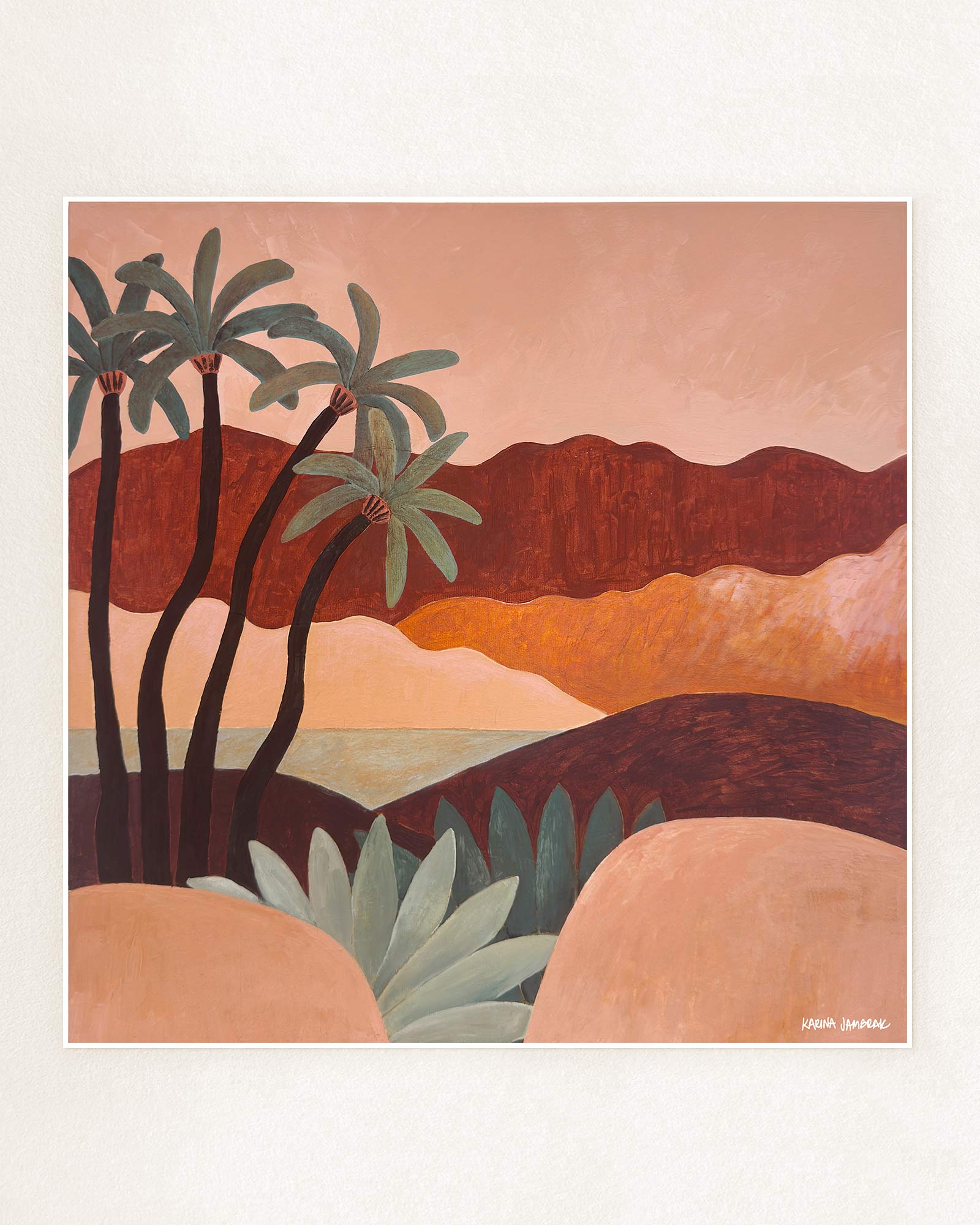 Sunset Views Fine Art Print