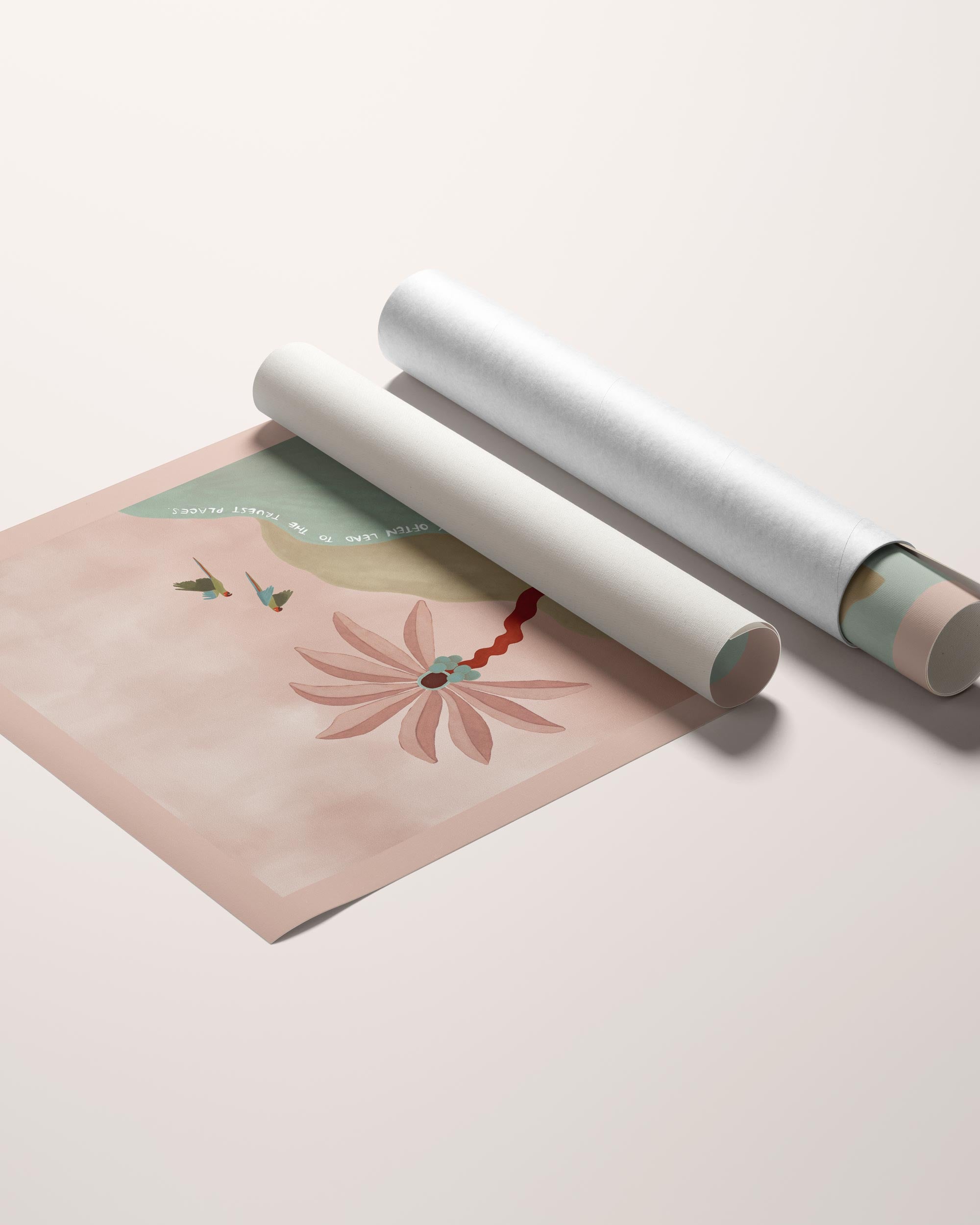 Trust The Wild Paths Fine Art Print