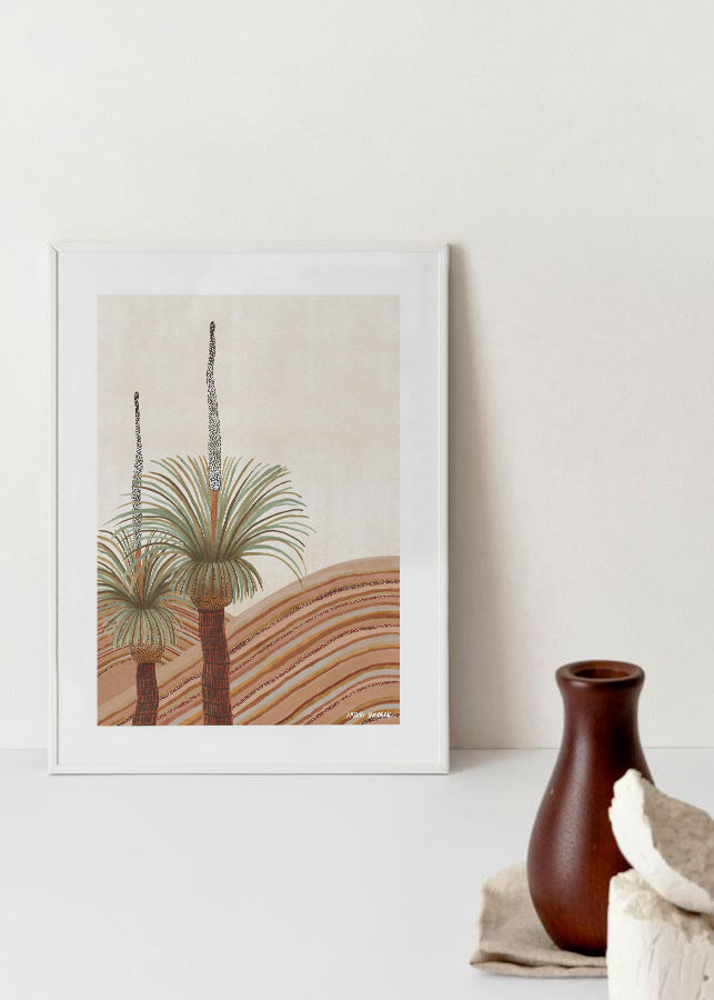 Grass Tree Dunes Fine Art Print