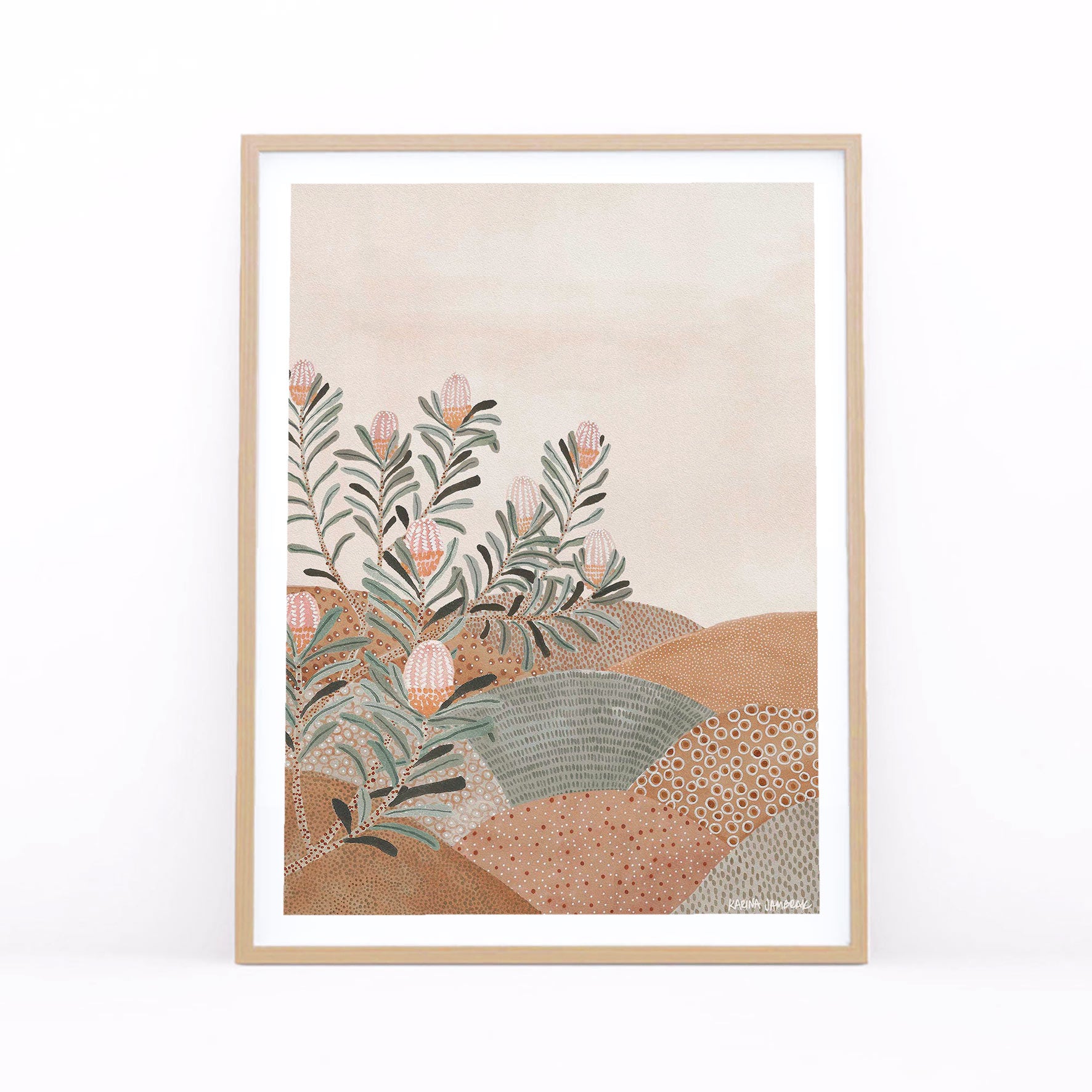 Banksia Vista Fine Art Print