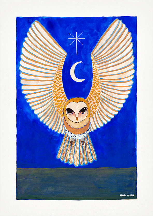 Wisdom ~ Owl Art Print