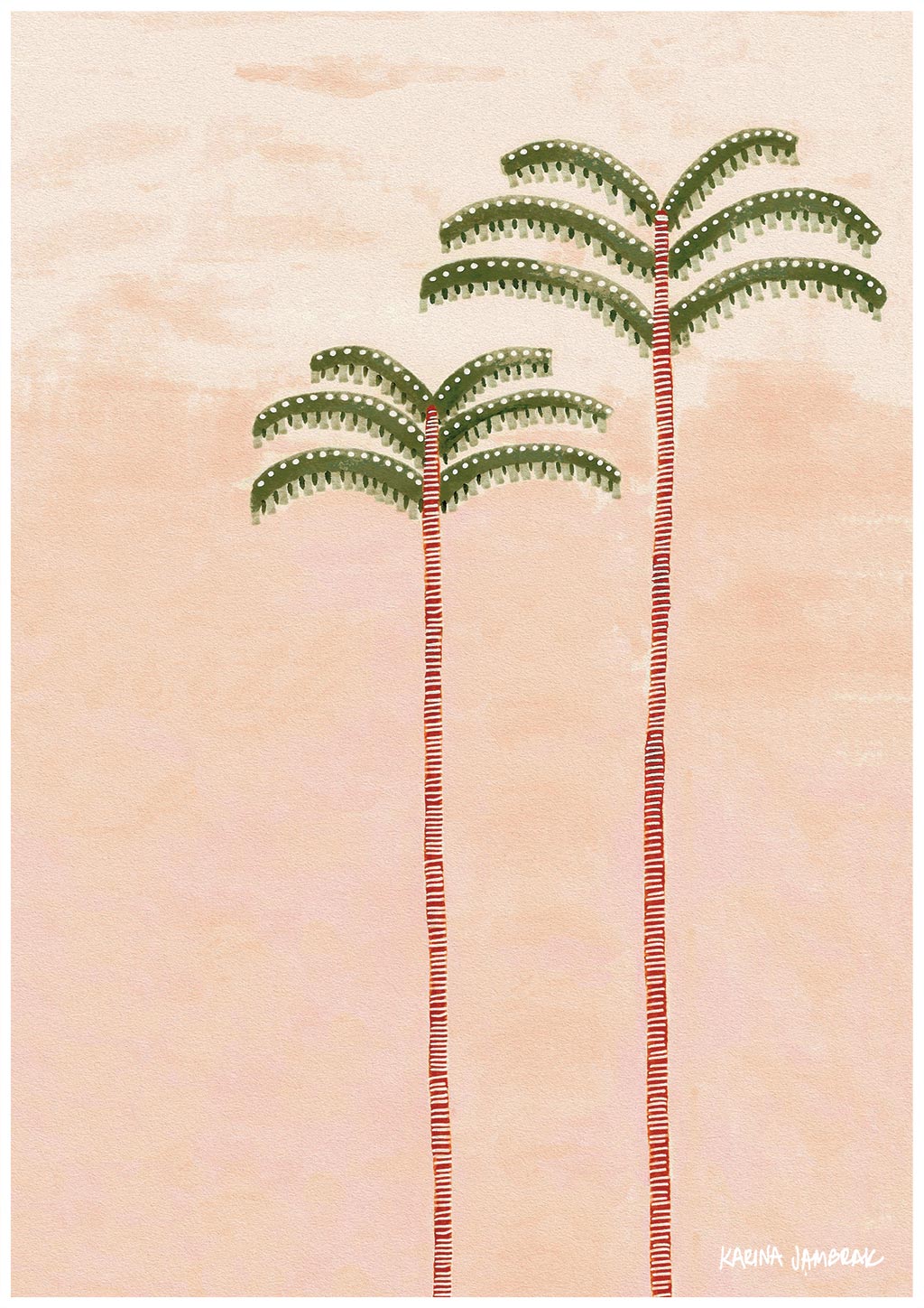 Desert Palms Fine Art Print