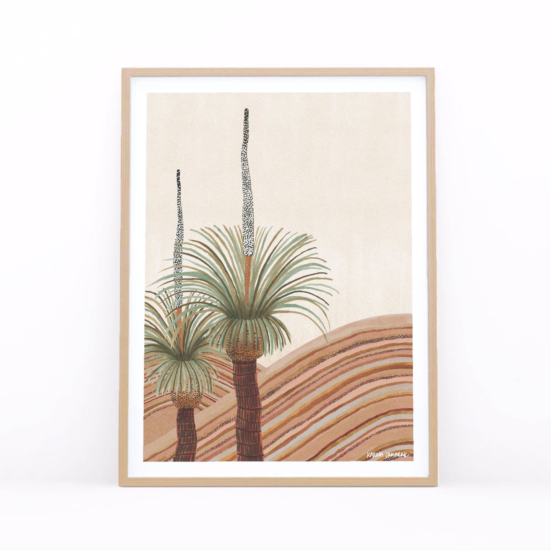 Grass Tree Dunes Fine Art Print