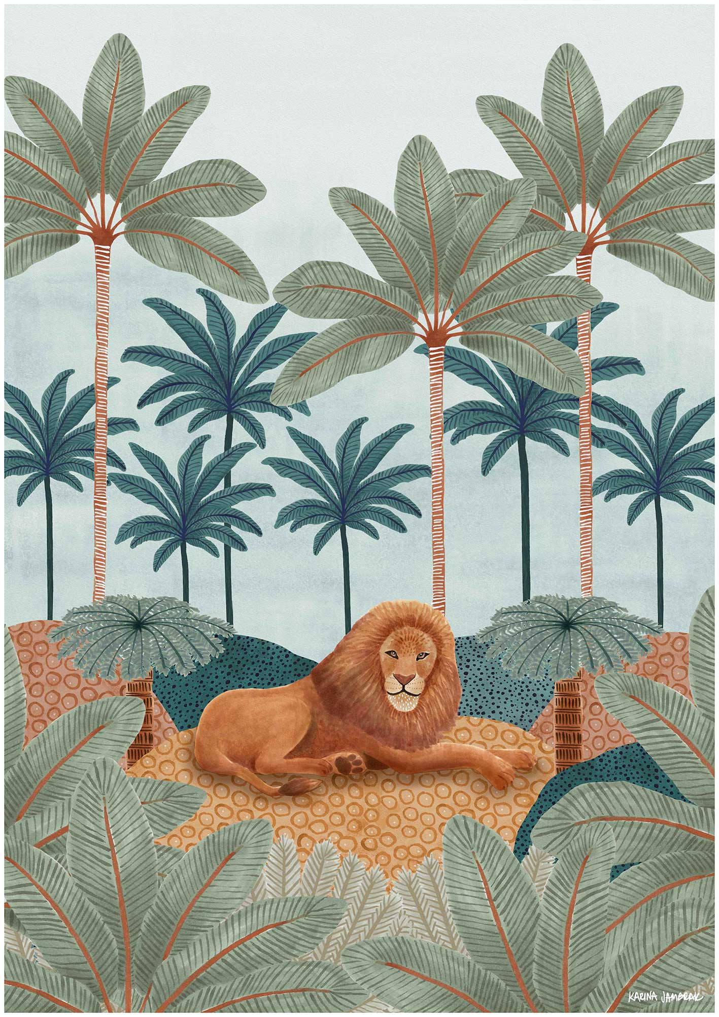 Levi Lion Fine Art Print