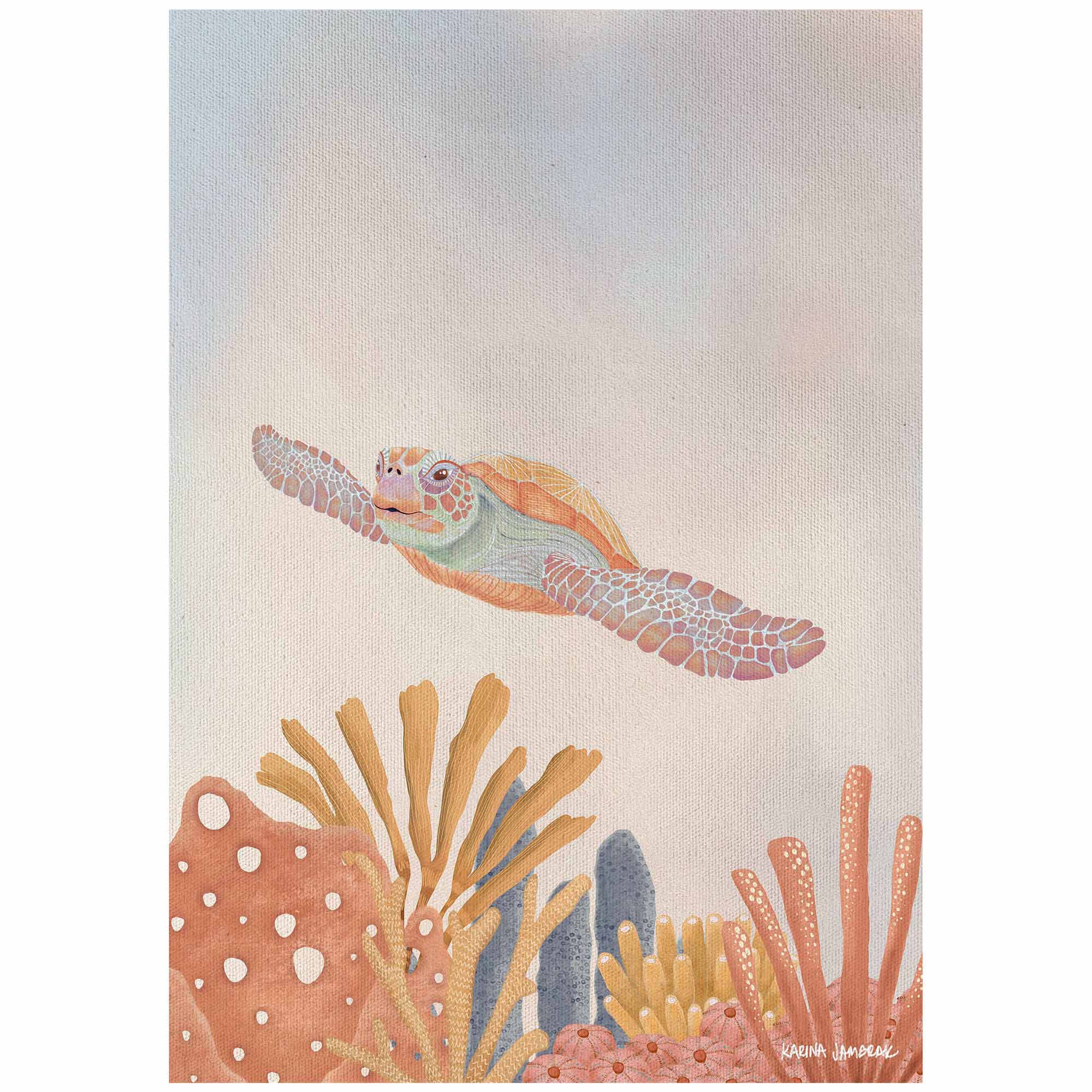 Reef Glider Fine Art Print