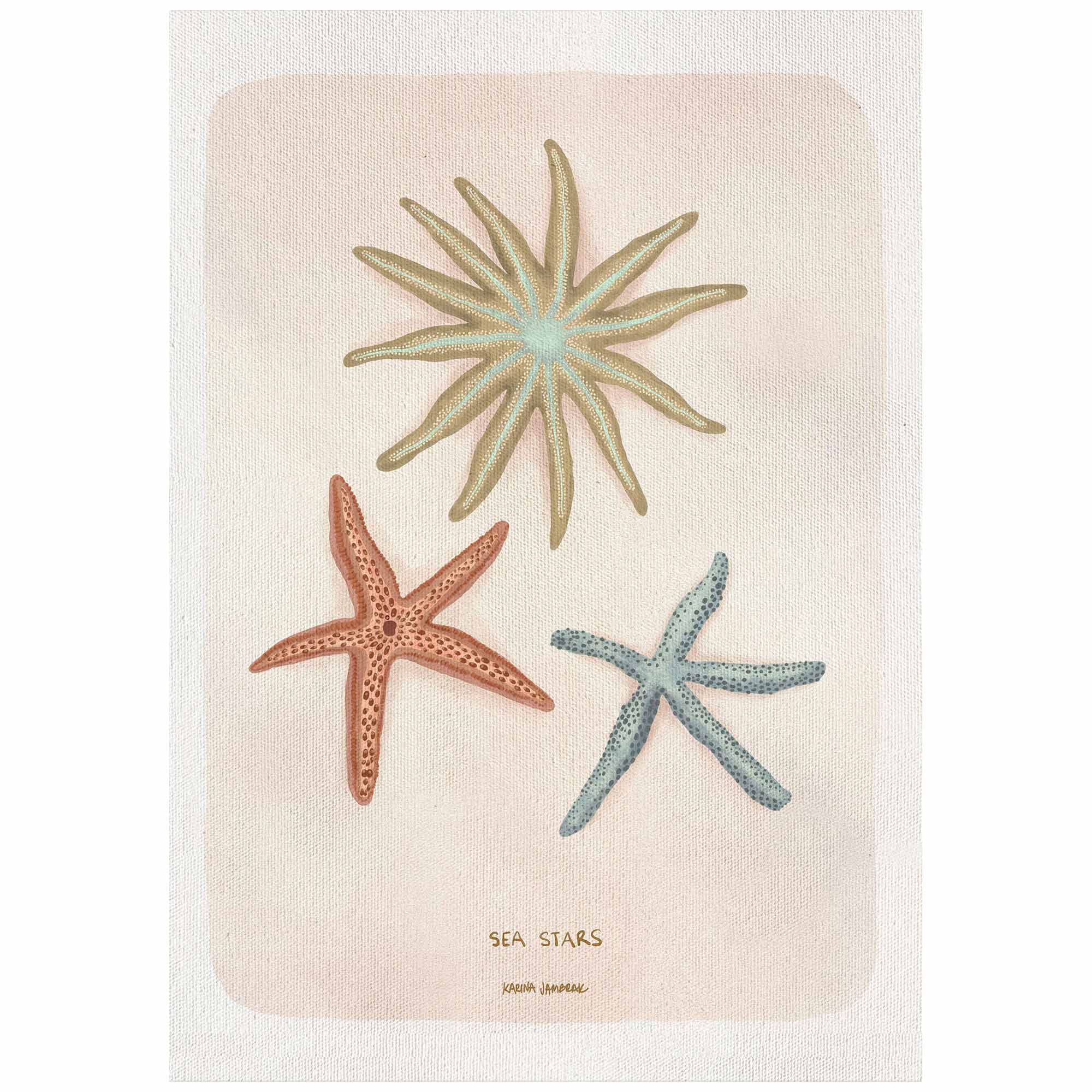 Summer Reef SET OF 3 - COMBO C (canvas)